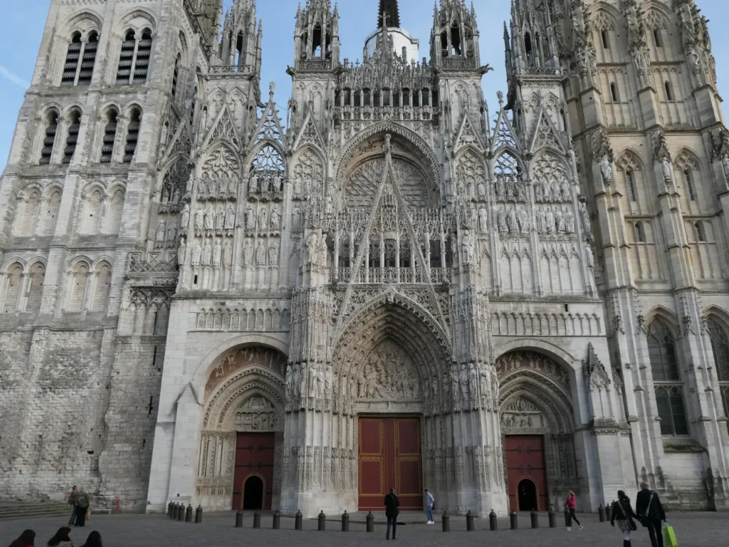 Façade occidentale de la cathédrale Notre-Dame de Rouen