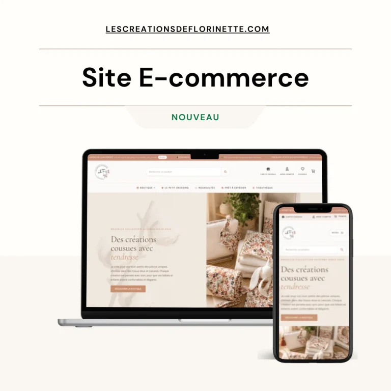 Création de site e-commerce