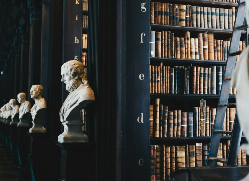 Bibliothèque juridique d’un cabinet d’avocats